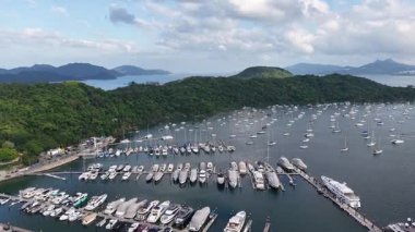 Hong Kong Marina Manzarası 21 Nisan 2025, Sai Kung HK
