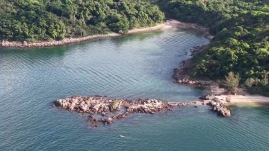 Mau Tin köyü manzaralı, Sai Kung, HK, 21 Nisan 2025