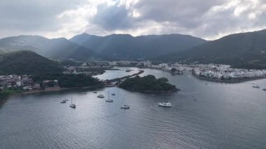 Nam Wai Köyü manzaralı, Sai Kung HK, 21 Nisan 2025