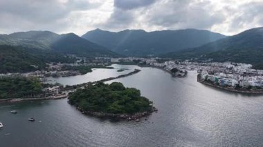 Nam Wai Köyü manzaralı, Sai Kung HK, 21 Nisan 2025