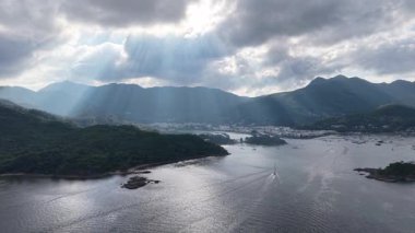 Pak Sha Wan yat limanı manzarası 21 Nisan 2025, Sai Kung HK