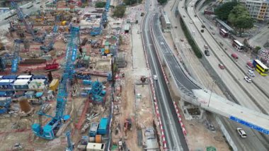 19 Nisan 2025 'te devam eden inşaatı genişletme alanı
