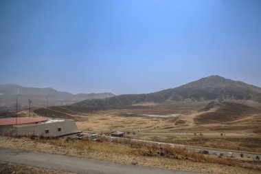 Modern bir müze binasının mimari ayrıntıları