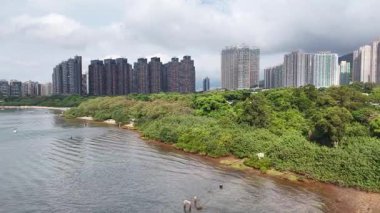 Wu Kai Sha Sahili boyunca sakin sahil yürüyüşü, 4 Mayıs 2025 