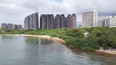 Wu Kai Sha Sahili boyunca sakin sahil yürüyüşü, 4 Mayıs 2025 