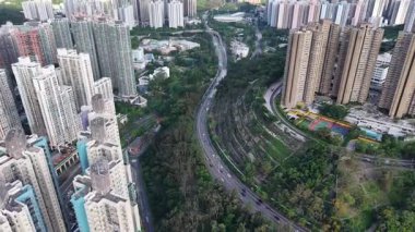 24 Mayıs 2025, Tseung Kwan O 'daki tünel yolu. 