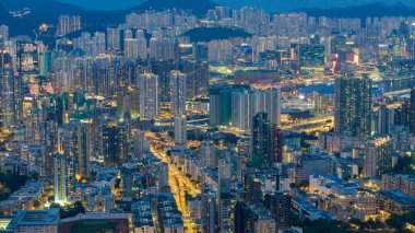 Dinamik bir hava perspektifi Aydınlatılmış