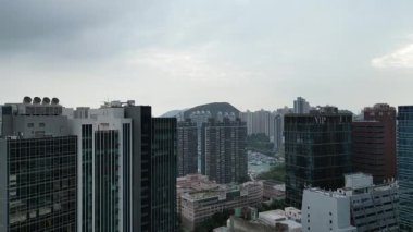 Wong Chuk Hang 'ın sanayi merkezi, 16 Kasım 2024
