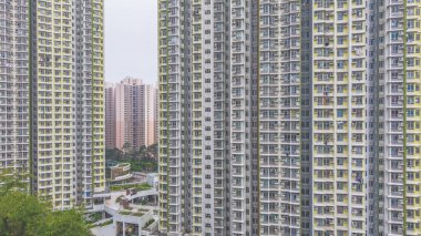 Modern kentsel konutların altını çizerek toplu konutlar