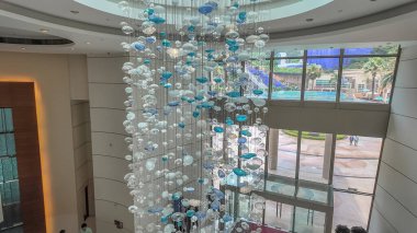 HK 'deki Auberge Discovery Bay Oteli Sisli ya da bulutlu bir gökyüzü