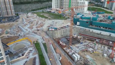 Anderson İnşaat Alanı Şehir Geliştirme Hong Kong, 8 Haziran 2025