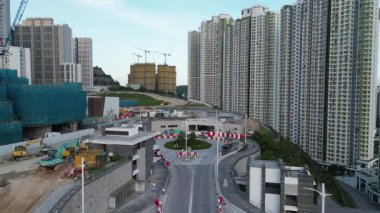 Anderson İnşaat Alanı Şehir Geliştirme Hong Kong, 8 Haziran 2025