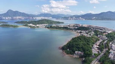 Geleneksel balıkçı köyü Sam Mun Tsai Hong Kong kıyısı, 7 Haziran 2025