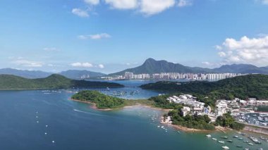 Geleneksel balıkçı köyü Sam Mun Tsai Hong Kong kıyısı, 7 Haziran 2025