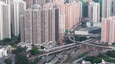 Kowloon Körfezi, Skyline, Urban View Hong Kong, 6 Haziran. 2025