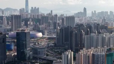 Kai Tak Şehir Yenileme Liman Kenti Görünümü Hong Kong, 22 Haziran 2025