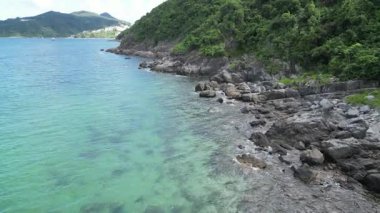 Liman Barınağı Sakin Liman Kıyı Manzarası Tekneleri Hong Kong, 21 Haziran 2025