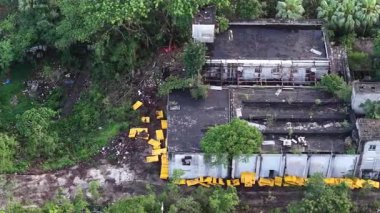 Shaw Stüdyosu Terk Edilmiş Kalıntılar Hava Durumu Film Sitesi Hong Kong, 21 Haziran 2025