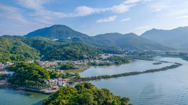 Nam Wai Sai Kung Köyünün Hong Kong kırsal evi