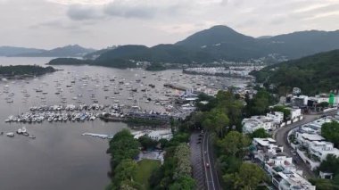 Gün batımı manzarası sakin deniz suyuyla Hebe Haven İskelesi 4 Temmuz 2025