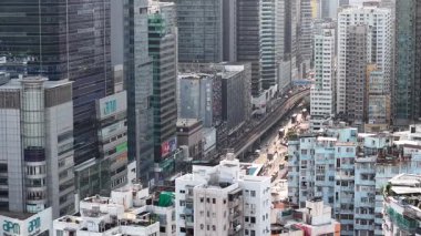 Kwun Tong 'daki Manzaralı Sokak Hayatı Sabah Şehir Sahnesi 6 Temmuz 2025