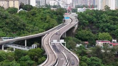 Ching Cheung Otoyolu Kowloon, Hong Kong, 12 Temmuz 2025