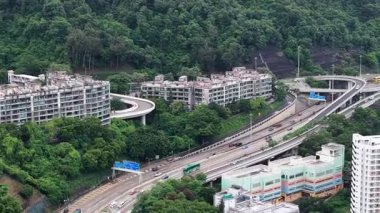 Lung Cheung Yolu Skyline View Kowloon 'da 12 Temmuz 2025