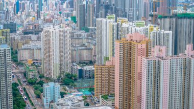 Cheung Sha Wan Şehir Sahnesi Hong Kong