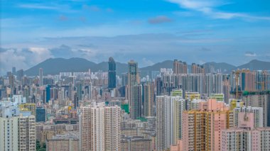 Kowloon Yarımadası 'ndaki kentsel yoğunluk ve kültür