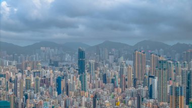 Kowloon Yarımadası 'ndaki kentsel yoğunluk ve kültür
