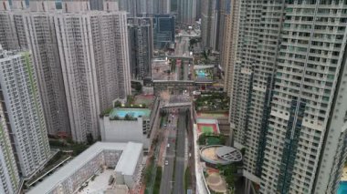 Po Yap Yolu, Tseung Kwan O 26 Temmuz 2025 Yoğun şehir kavşağı