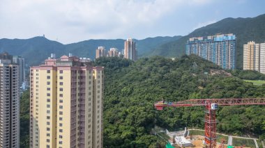 Geleneksel Hong Kong bölgesi şehir cazibesine sahip.