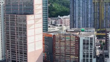 27 Temmuz 2025, Hong Kong, Chai Wan kentsel sanayi bölgesi