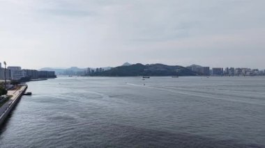 Lei Yue Mun köyünün kıyı manzarası 27 Temmuz 2025