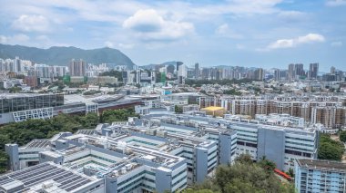 Hong Kong Şehir Üniversitesi Modern Kampüs Görünümü