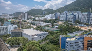 Halk Parkland Sahnesi Shek Kip Mei 'de