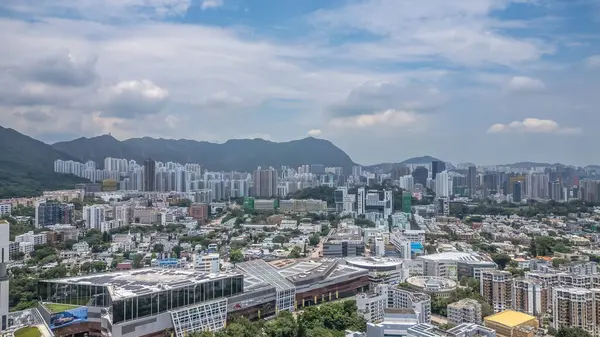 Konut ve Eğitim Bölgesi Kowloon Tong Görünümü