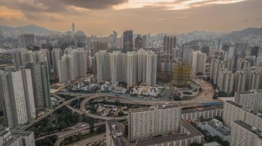Choi Hung Hong Kong yakınlarındaki şehir merkezi.