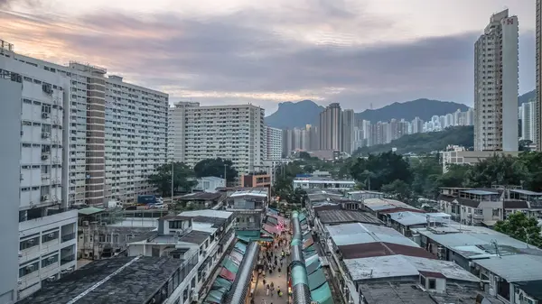 Ngau Chi Wan Hong Kong 'da geleneksel ıslak market.