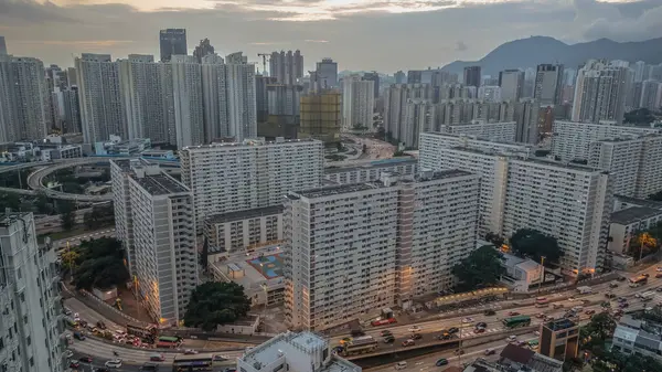 Choi Hung Hong Kong yakınlarındaki şehir merkezi.