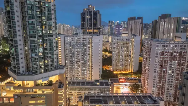 Choi Hung Hong Kong yakınlarındaki şehir merkezi.