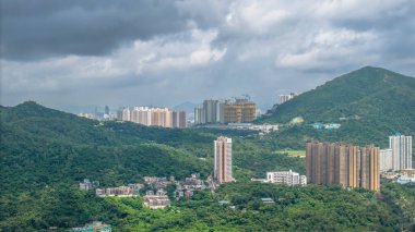 Kentsel yerleşim yerlerinin dikey bileşimi göstermektedir