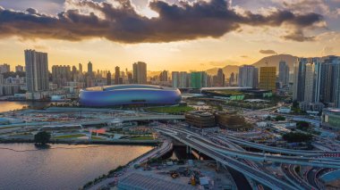 Trunk Road T2 projesinde etkin inşaat alanı