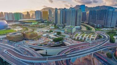 Trunk Road T2 projesinde etkin inşaat alanı