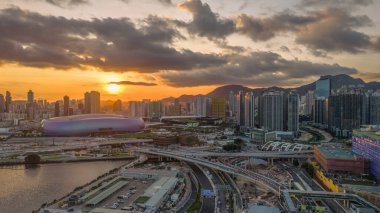 Trunk Road T2 projesinde etkin inşaat alanı