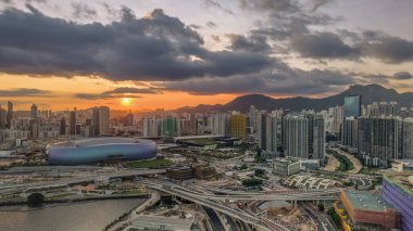 Trunk Road T2 projesinde etkin inşaat alanı