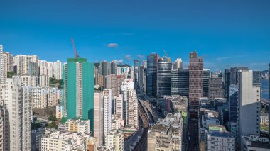 Kowloon, Hong Kong 'da ticaret ve sanayi merkezi.