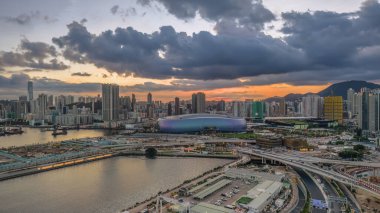 Trunk Road T2 projesinde etkin inşaat alanı