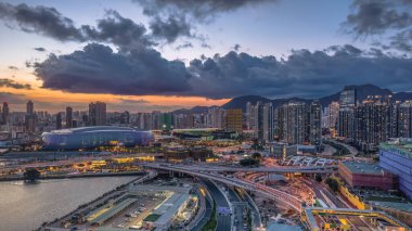 Trunk Road T2 projesinde etkin inşaat alanı