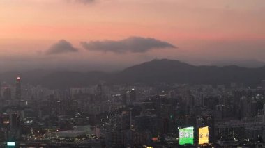 Kentsel Skyline ve Sokaklar 8 Ağustos 2025 ile Kowloon Şehri